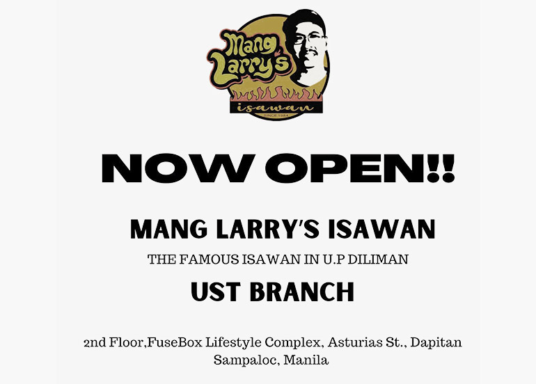 A full Mang Larry's spread